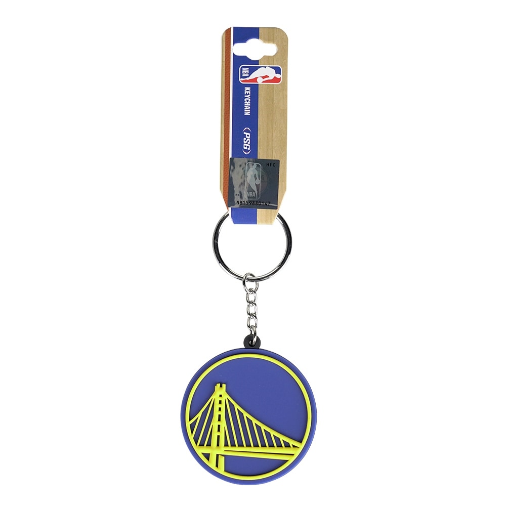 Golden State Warriors Pvc Logo Keychain